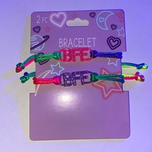little girls rainbow bff bracelets